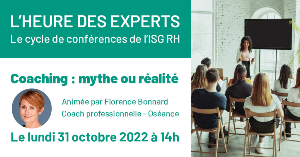 Affiche conférence XPert ISG RH