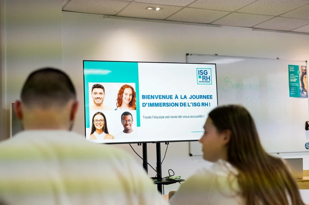 Journée Immersion - Ecole RH ISG RH
